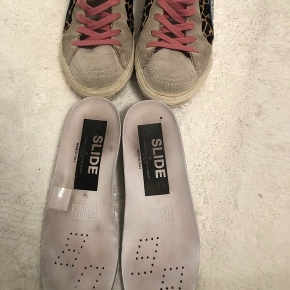 EUC AUTHENTIC Golden Goose SLIDE sneakers - Picture 4 of 16